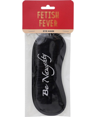 Fetish Fever - Eye Mask - Be Noughty - Black