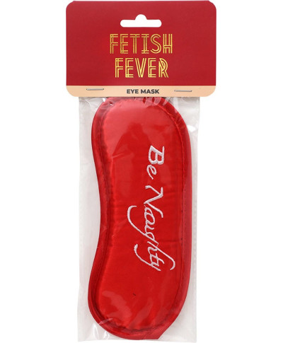 Fetish Fever - Eye Mask - Be Noughty - Red