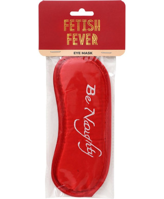 Fetish Fever - Eye Mask - Be Noughty - Red