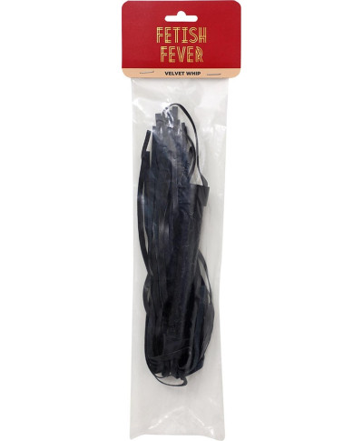 Fetish Fever - Velvet Whip - Black