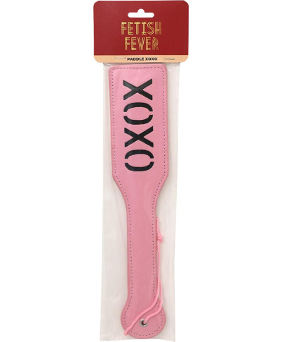 Fetish Fever - Paddle - XOXO - Pink