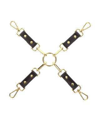 Studded Hogtie Black