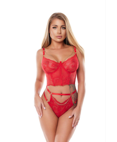 KAIA RED CORSET corsetgorset LXL