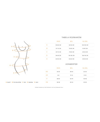 Donarella koszulka i stringi XL2XL