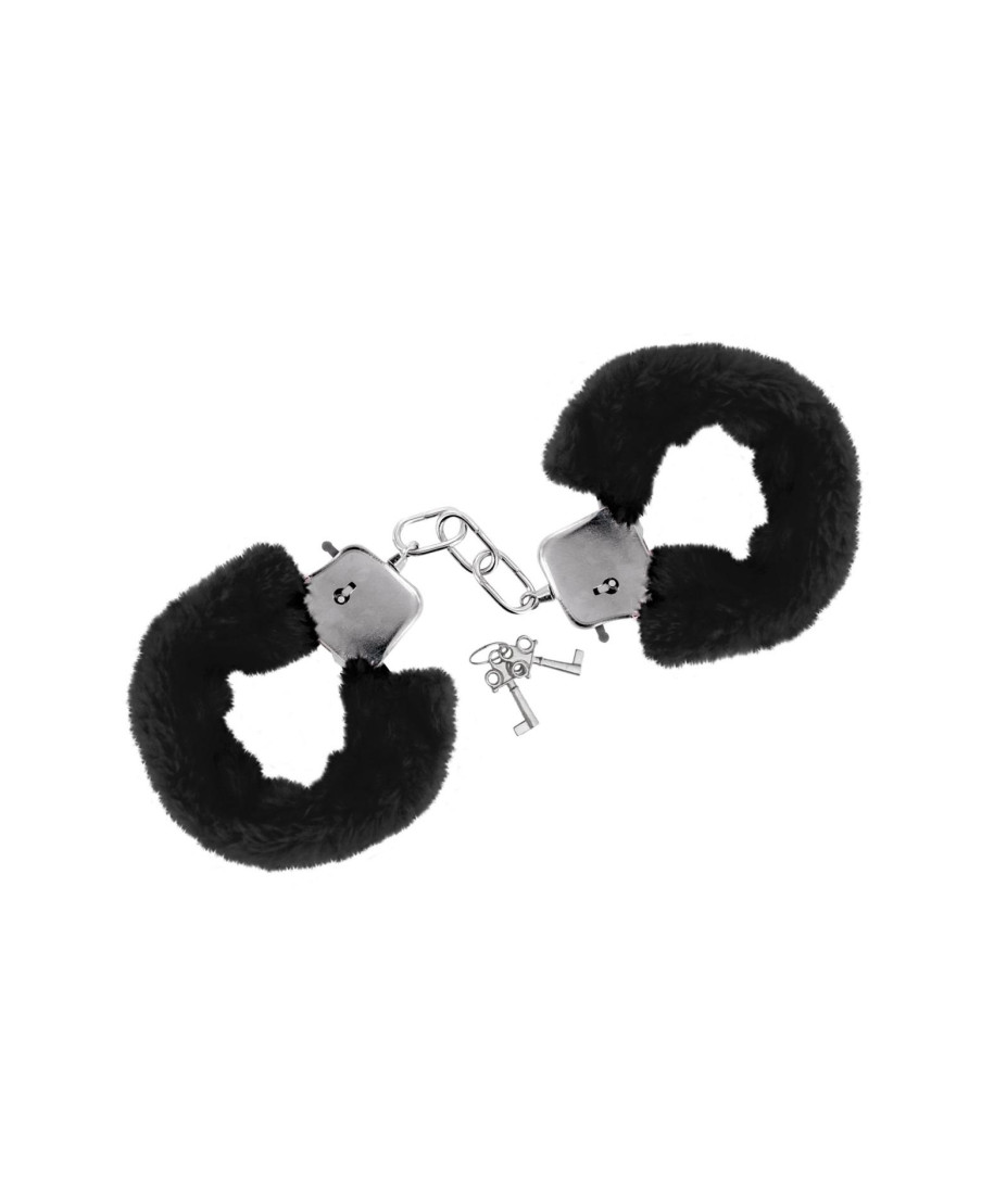 BLACK WRIST HANDCUFFS