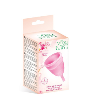 MENSTRUAL CUP PINK L Size T2