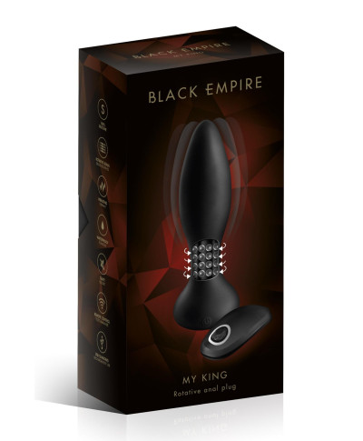 ANAL PLUG ANAL PLUG VIB MYKING BLACK Size T3