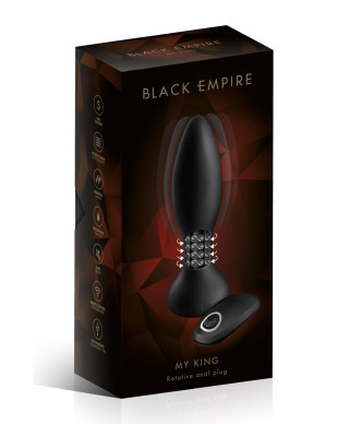 ANAL PLUG ANAL PLUG VIB MYKING BLACK Size T3