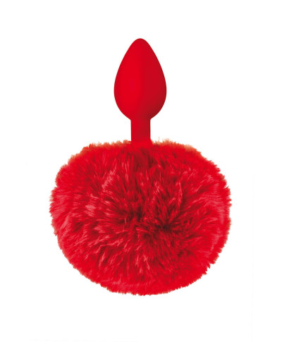 RED POMPOM ANAL PLUG