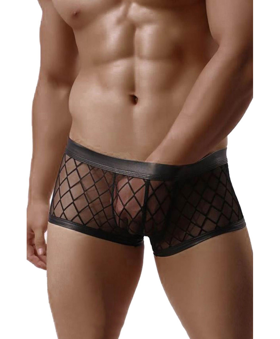 MENS BOXERS MP056 BLACK Size S