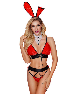 BUNNY OUTFIT 5 PCS ROUG TU Size TU