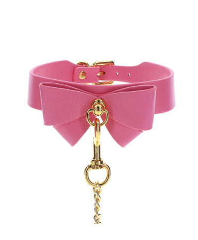 Collar and Leash Pink