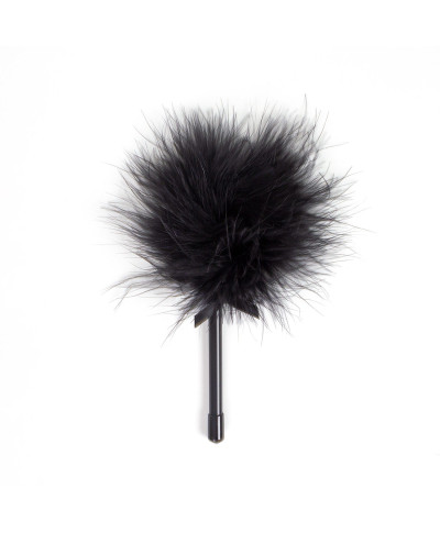 MINI BLACK FEATHER TICKLER