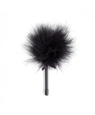 MINI BLACK FEATHER TICKLER