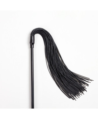 BLACK FEATHER TICKLER WHIP