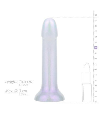 Mermaid Glitter Dildo - 14 cm