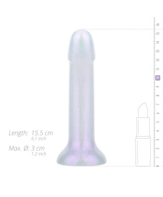 Mermaid Glitter Dildo - 14 cm