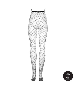 Panty with big fishnet structure