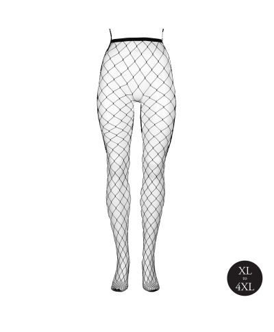 Panty with big fishnet structure