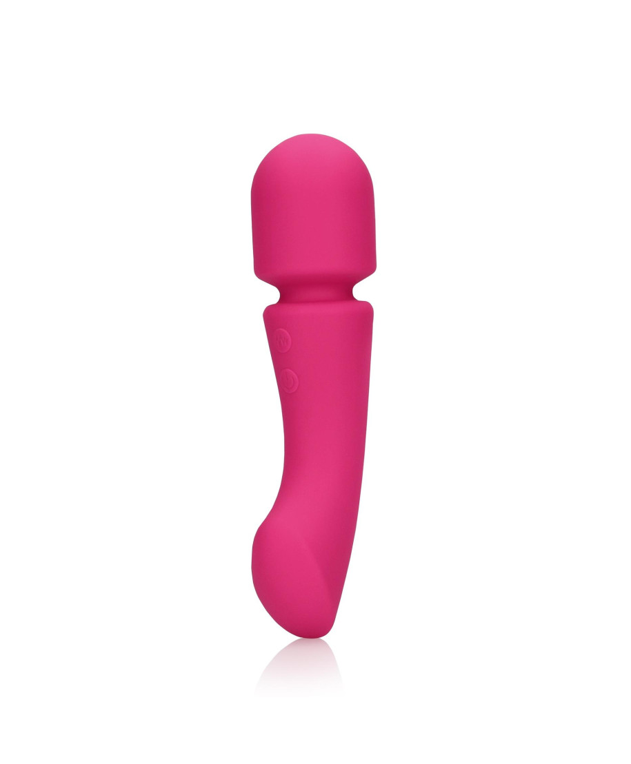 Ultra Soft Silicone Double-Sided Wand Vibrator