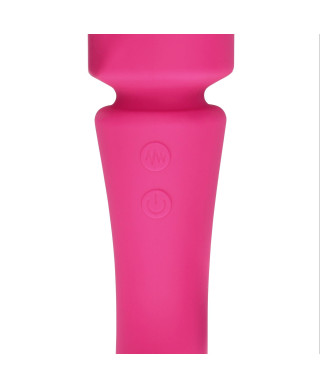 Ultra Soft Silicone Double-Sided Wand Vibrator