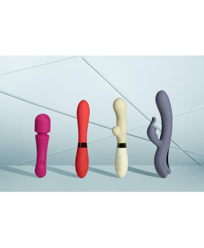 Ultra Soft Silicone Double-Sided Wand Vibrator