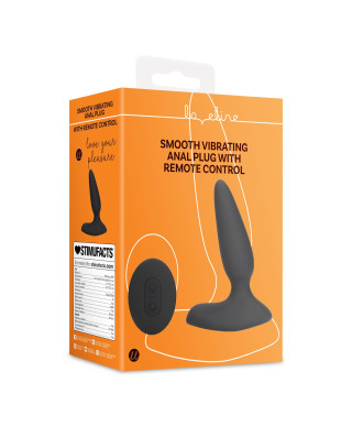 Smooth Vibrating Anal Plug with Remote Control