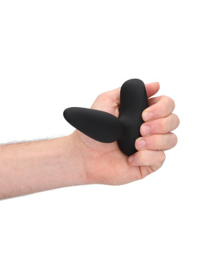 Smooth Vibrating Anal Plug with Remote Control