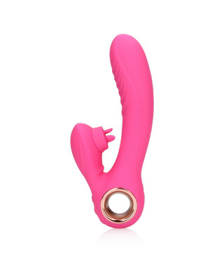 Tongue Flickering and Heating Rabbit Vibrator