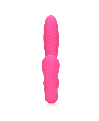 Tongue Flickering and Heating Rabbit Vibrator