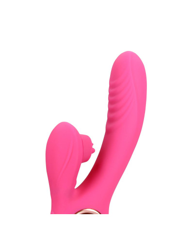 Tongue Flickering and Heating Rabbit Vibrator