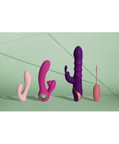 Tongue Flickering and Heating Rabbit Vibrator