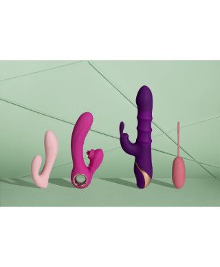 Tongue Flickering and Heating Rabbit Vibrator