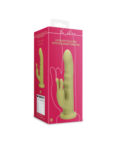 Ultra Soft Silicone Rotating Rabbit Vibrator