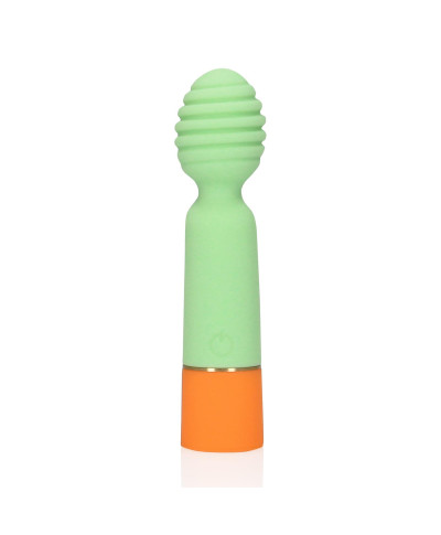 Ribbed Mini Vibrator with USB Charger