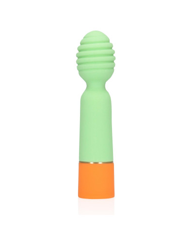 Ribbed Mini Vibrator with USB Charger