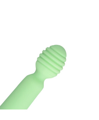 Ribbed Mini Vibrator with USB Charger