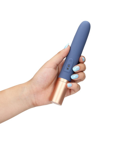 Travel Vibrator with Lube Compartment and Pump