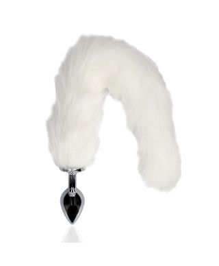 Fox Tail with Metal Butt Plug