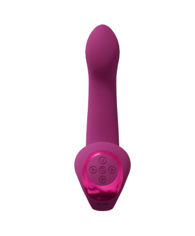 Riko - Rechargeable Triple Action Thumper with Advanced Finger Motion Pulse Wave Stimulator - Pink