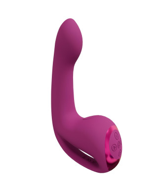 Riko - Rechargeable Triple Action Thumper with Advanced Finger Motion Pulse Wave Stimulator - Pink