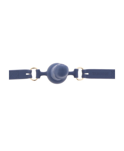 Silicone Penis Ball Gag Blue