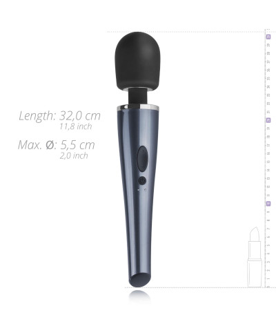 Black Lightning Wand Vibrator