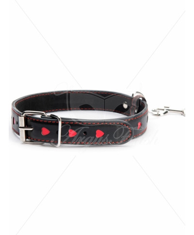 Hearts Collar And Leash