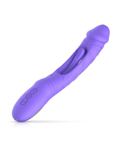 Good Vibes Only - Flax Vibrating Dildo with G-Spot Stimulator