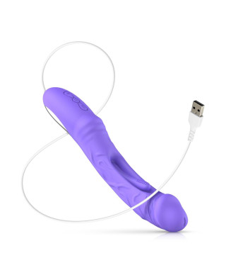 Good Vibes Only - Flax Vibrating Dildo with G-Spot Stimulator