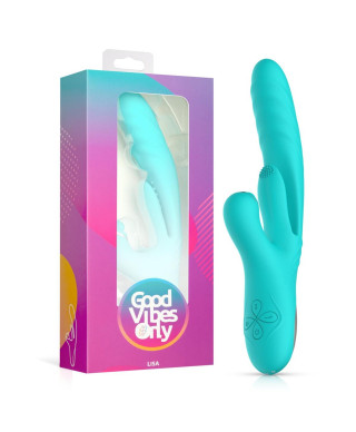 Good Vibes Only - Lisa Thrusting Rabbit Vibrator with G-Spot Stimulator