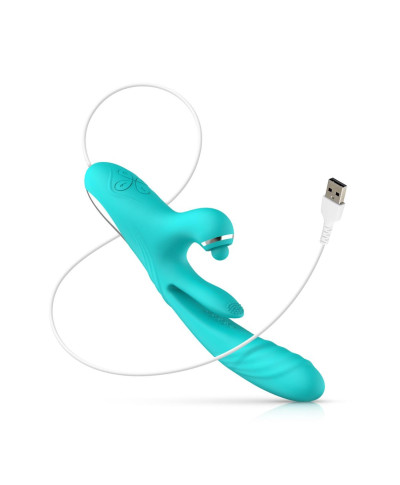 Good Vibes Only - Lisa Thrusting Rabbit Vibrator with G-Spot Stimulator