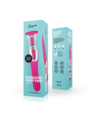 Pleasure Pump With G-Spot Vibrator - Pink