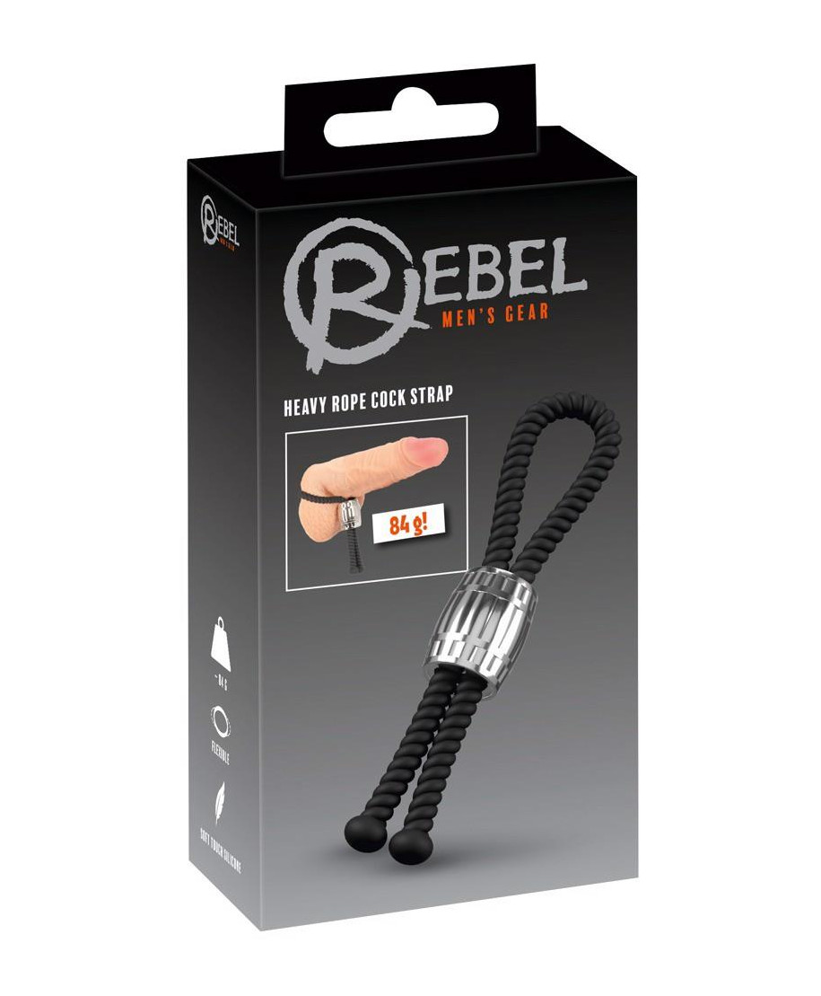 Rebel Heavy Rope Cock Strap